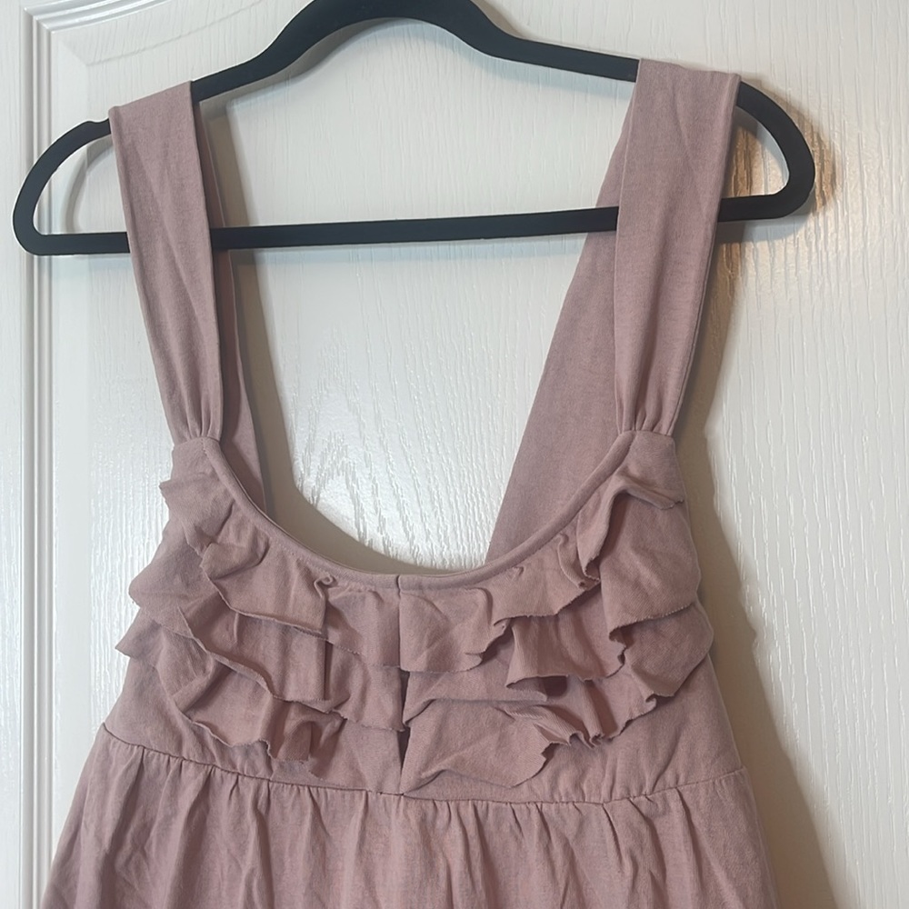 Free People Valley Mini Dress Soft Pink Medium - Picture 8 of 16